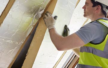 Blue Hill loft insulation